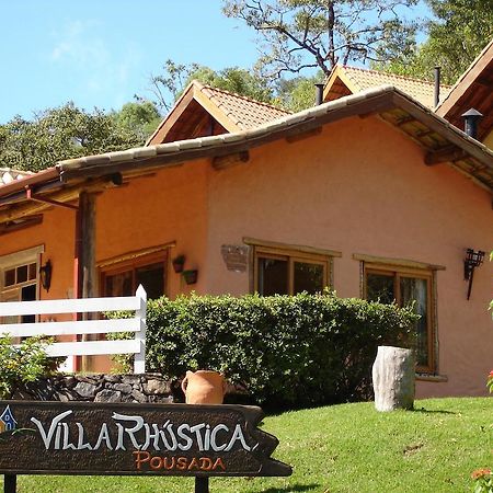 Pousada Villa Rhustica Santo Antonio do Pinhal Bagian luar foto