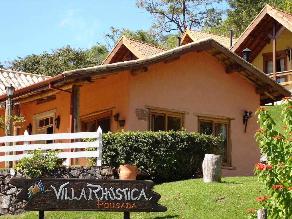 Pousada Villa Rhustica Santo Antonio do Pinhal Bagian luar foto