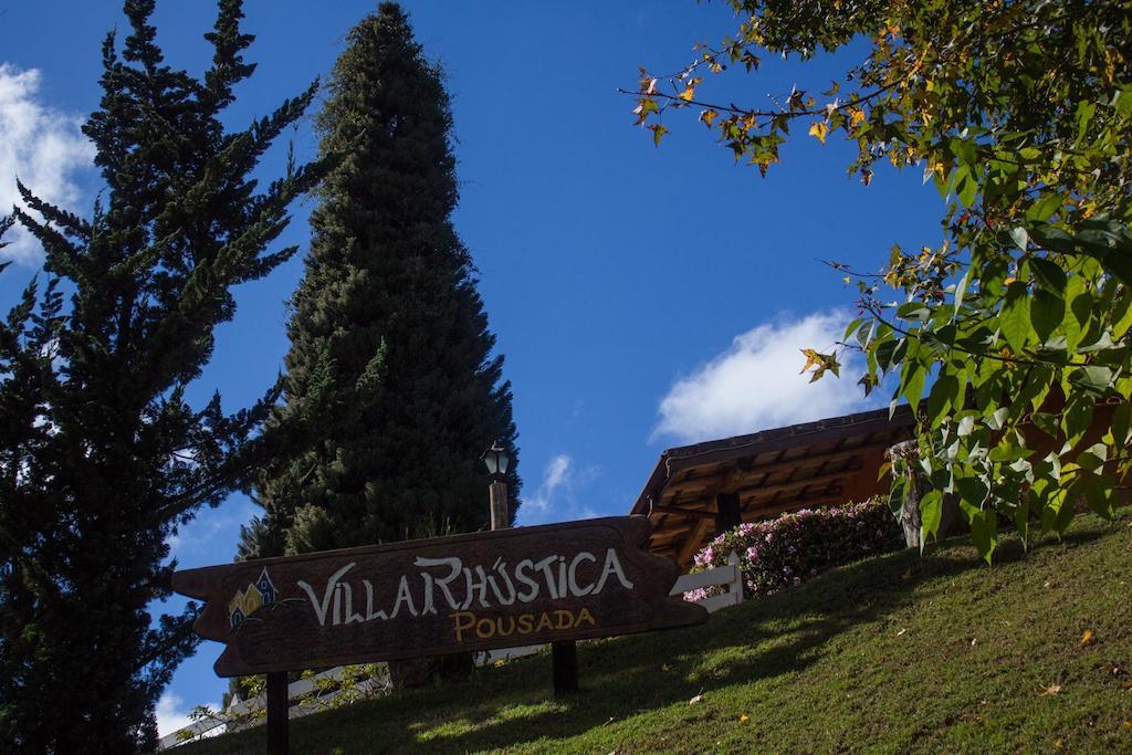 Pousada Villa Rhustica Santo Antonio do Pinhal Bagian luar foto